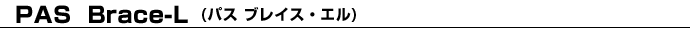 PAS Brace-L(パス ブレイス・エル)