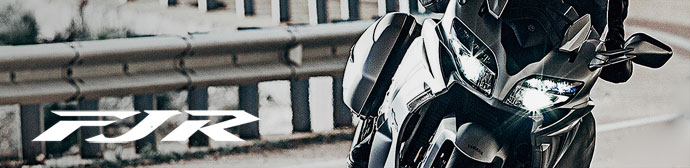 FJR1300。ダイナミックツーリングをコンセプトに、長距離ツアラー性能とスポーツ性を高次元で両立させたモデル